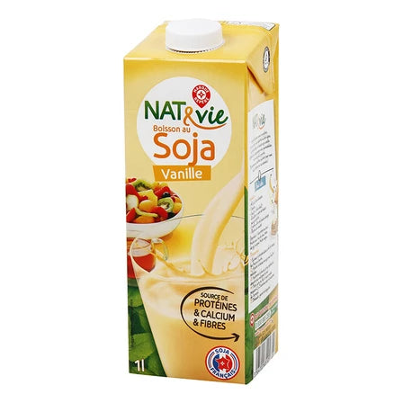 WIODĄCA MARKA NAT&vie Napój sojowy waniliowy 1 L