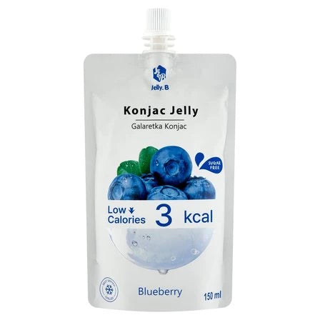 JELLY.B Galaretka konjac o smaku jagodowym 150 ml