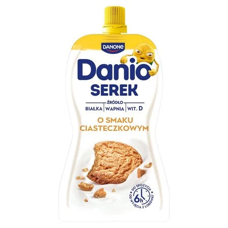 DANIO Serek homogenizowany o smaku ciasteczkowym 120 g