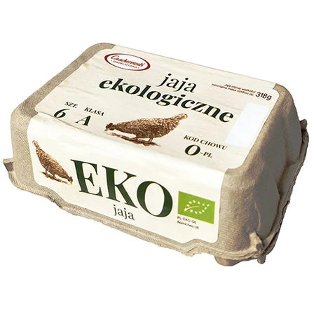 CZACHOROWSKI Jaja ekologiczne klasa A BIO 6 szt.