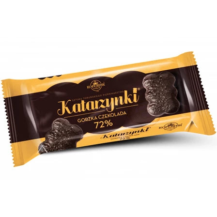 KOPERNIK Katarzynki pierniki w gorzkiej czekoladzie 72% 134 g