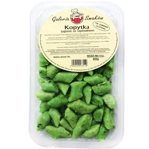 GALERIA SMAKÓW Kopytka jaglane ze szpinakiem 400 g