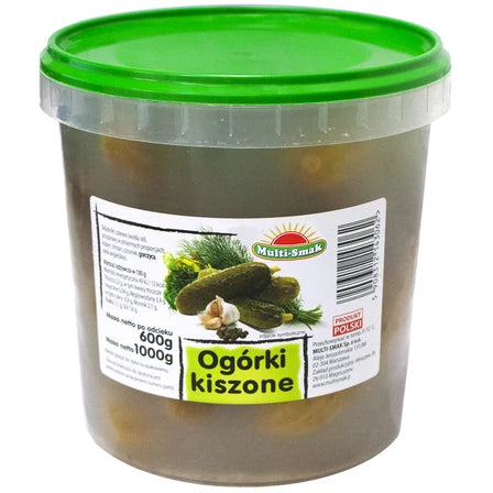 MULTI-SMAK Ogórki kiszone 1 kg