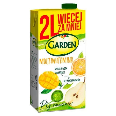 GARDEN Multiwitamina 12 witamin Napój 2 L