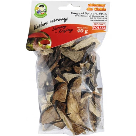 FUNGOPOL Koźlarz czerwony suszony krojony 40 g