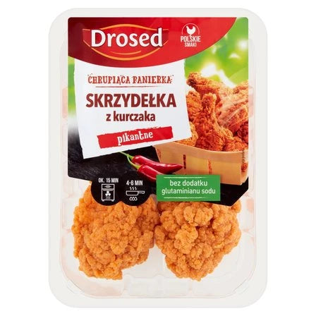 DROSED Skrzydełka z kurczaka pikantne 250 g