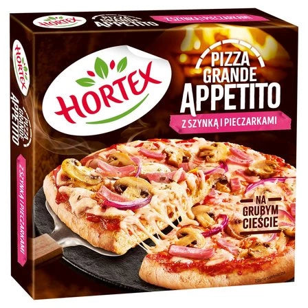 HORTEX Grande Appetito Pizza z szynką i pieczarkami 425 g