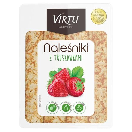 VIRTU Naleśniki z truskawkami 400 g