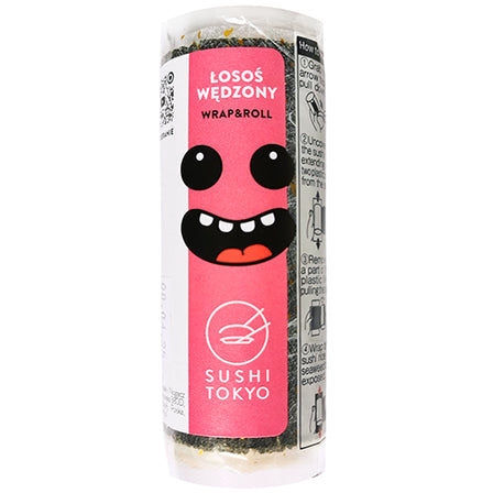 SUSHI TOKYO Wrap & Roll Łosoś wędzony 140 g