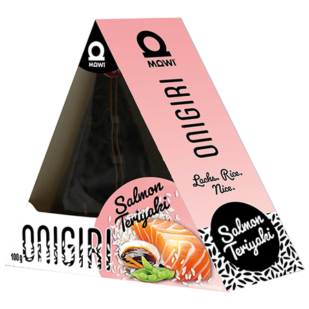 MOWI Onigiri z ryżem łososiem i sosem teriyaki 100 g