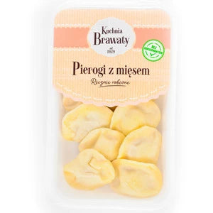 KUCHNIA BRAWATY Pierogi z mięsem 330 g