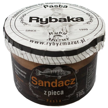 RYBY Z MAZUR Pasta Rybaka Pasta z pieczonego sandacza 180 g
