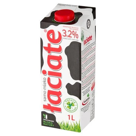 ŁACIATE Mleko UHT 3,2% 1 L