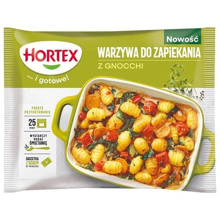 HORTEX Warzywa do zapiekania z gnocchi 450 g