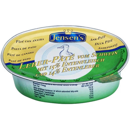 JENSENS Pasztet z kaczki z winem Madera 80 g