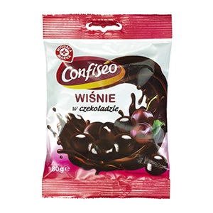 WIODĄCA MARKA Wiśnie w czekoladzie 80 g