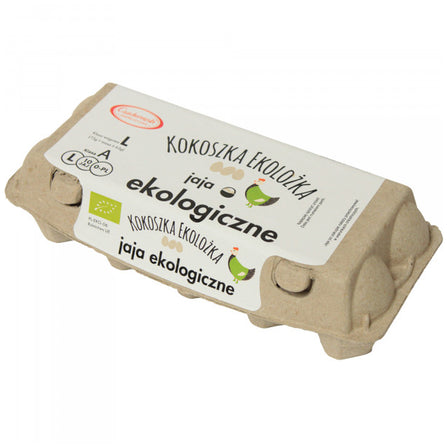 CZACHOROWSKI Kokoszka Ekolożka Jaja ekologiczne BIO rozmiar L 10 szt.