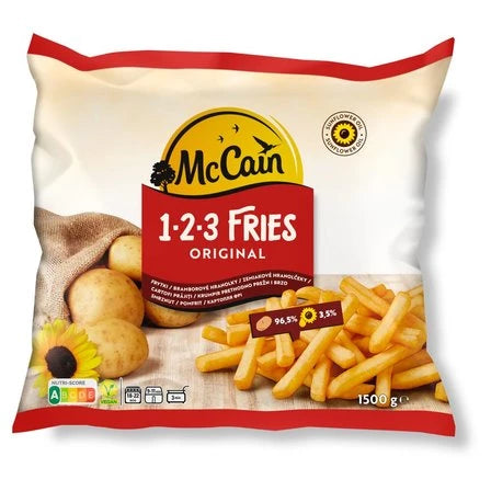 MCCAIN 1-2-3 Fries Original Frytki 1500 g