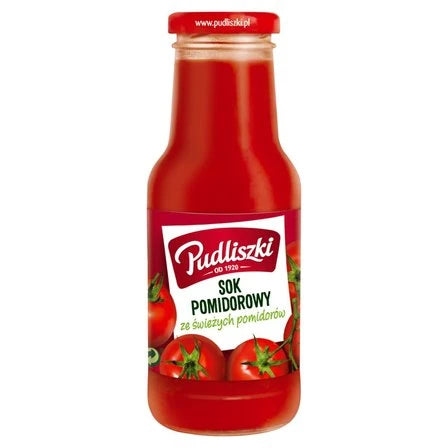 PUDLISZKI Sok pomidorowy ze świeżych pomidorów 290 ml