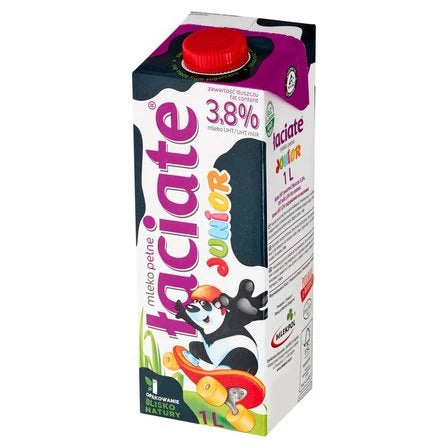 ŁACIATE Junior Mleko UHT 3,8% 1 L