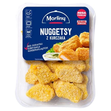 MORLINY Nuggetsy z kurczaka 350 g