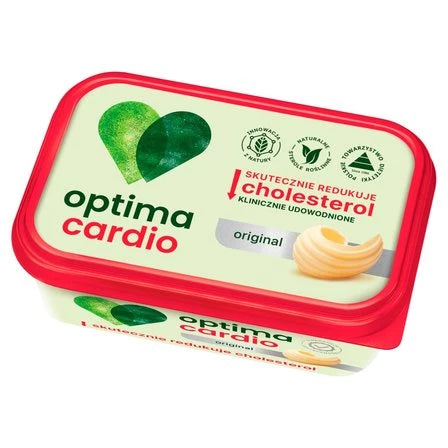 OPTIMA Cardio Original Tłuszcz roślinny do smarowania z dodatkiem steroli roślinnych 400 g