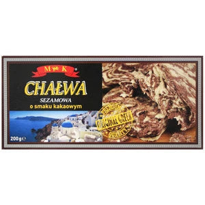 MK Chałwa sezamowa o smaku kakaowym 200 g