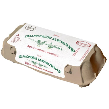 CZACHOROWSKI Jaja Zielononóżki Kuropatwianej rozmiar M 10 szt.