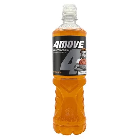 4MOVE Napój izotoniczny niegazowany o smaku pomarańczowym 750 ml