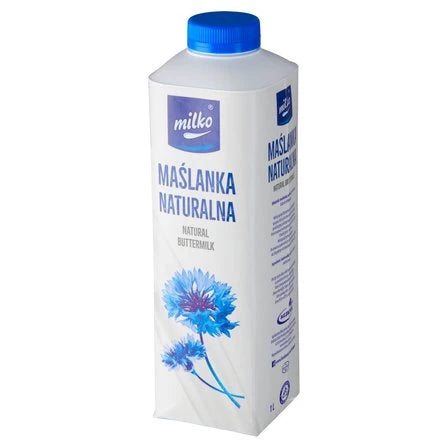 MILKO Maślanka naturalna 1 L