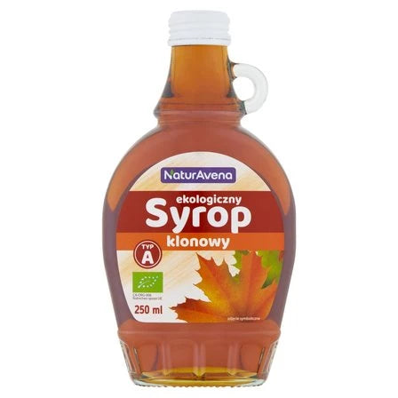 NATURAVENA Ekologiczny syrop klonowy typ A 250 ml
