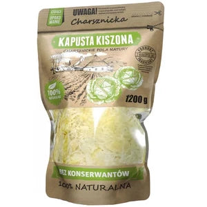 CHARSZNICKIE POLA NATURY Kapusta kiszona BIO 750 g