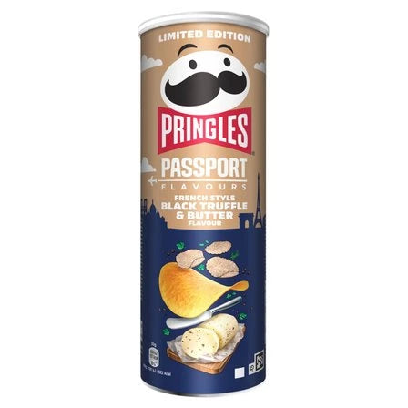 PRINGLES Passport Chrupki o smaku czarnej trufli i masła 165 g
