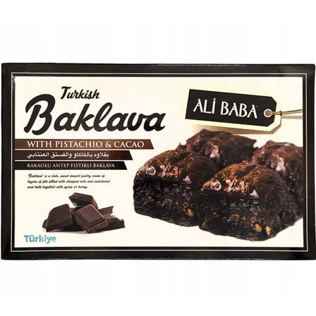 ALIBABA Turecka baklawa kakaowa z pistacjami 400 g