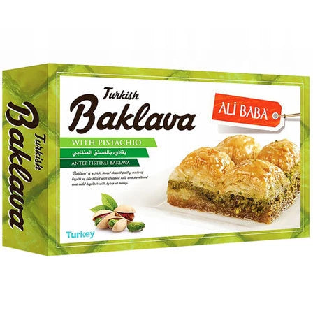 ALIBABA Turecka baklawa z pistacjami 400 g