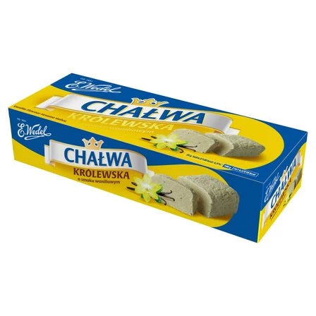 E. WEDEL Chałwa królewska o smaku waniliowym 250 g
