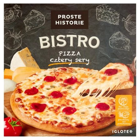 PROSTE HISTORIE Bistro Pizza cztery sery 390 g