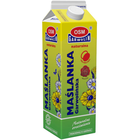 GARWOLIN Maślanka naturalna garwolińska 1 L