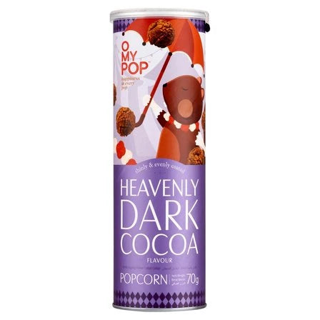 O MY POP Popcorn o smaku ciemnej czekolady 70 g